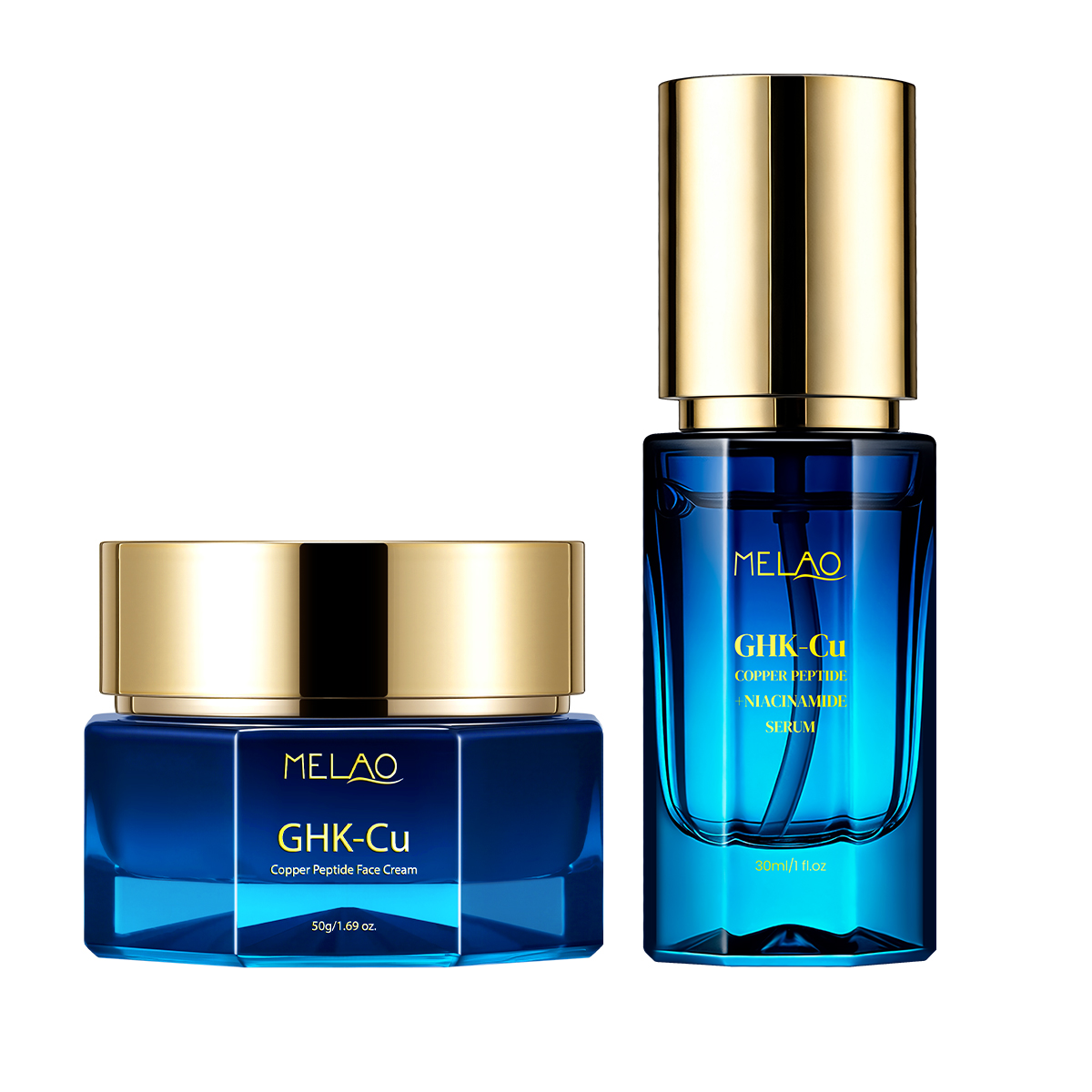 Hyaluronic Acid Serum Pore Refining Glow Care Copper Peptide Smooth Finish Skin Tone Repair Firming Support Niacinamide Serum