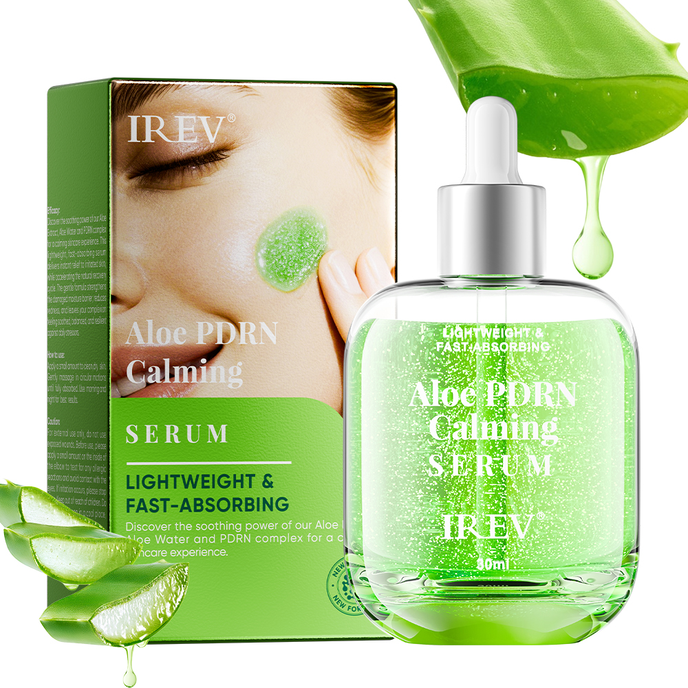 IREV Aloe Pdrn Calming Serum Improving Melanin Deposition Enhancing Facial Luster Whitening Brightening Serum
