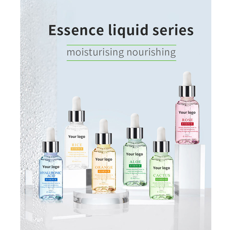 Organic Vitamin C Serum with Hyaluronic Acid Anti-Aging Brightening Moisturizer for Acne-prone Skin OEM/ODM