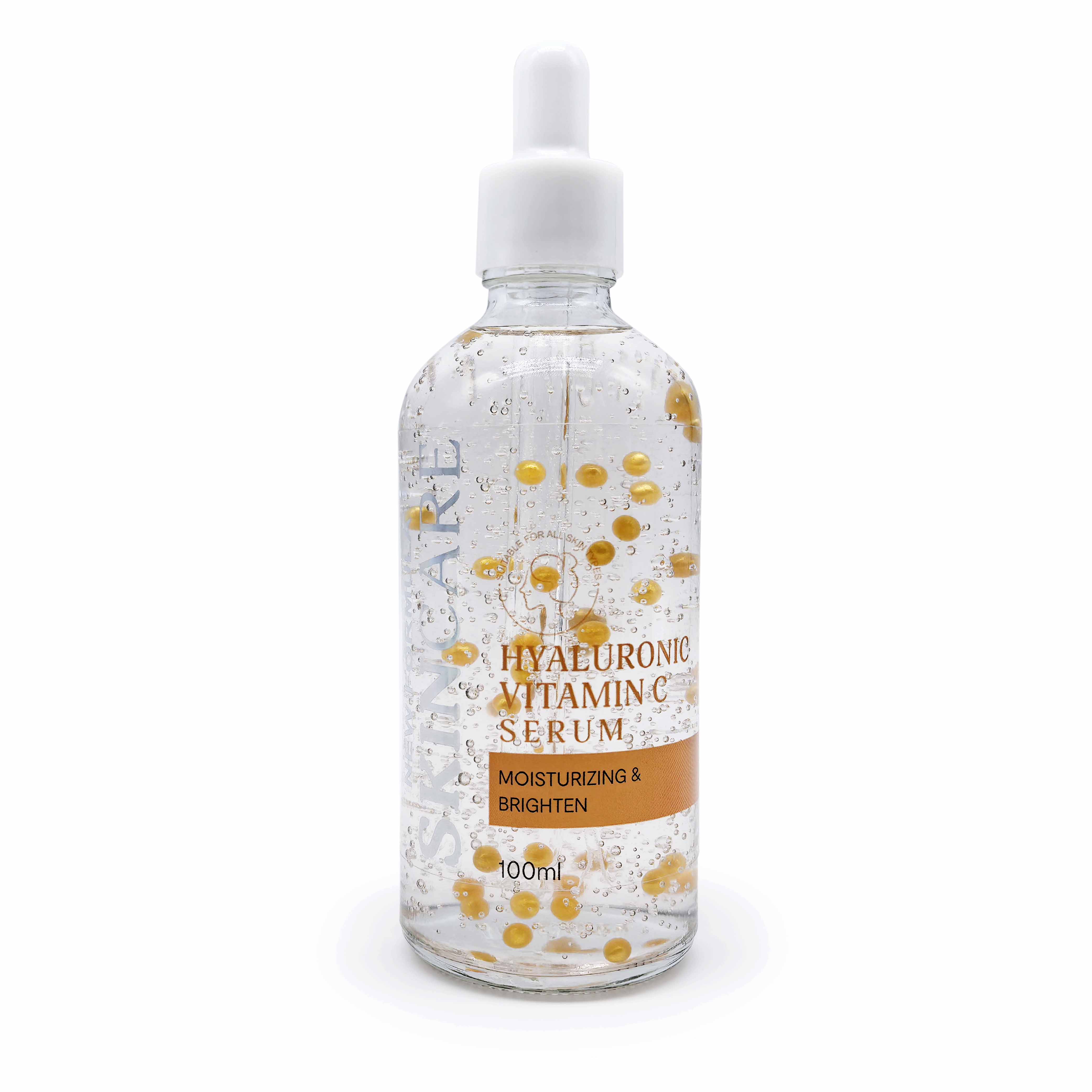 OEM 100ML Hyaluronic Vitamin C Serum for All Skin Types Face Serum That Nourish Brighten &amp; Smooth Skin Care