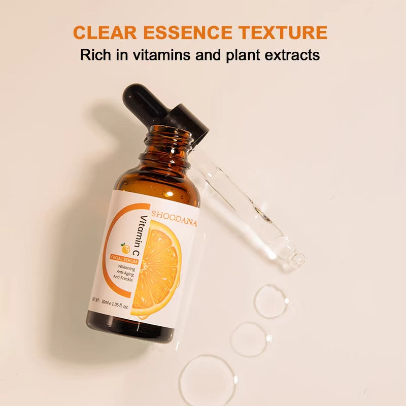 Organic Face Care Serum 30ml Vitamin C Hyaluronic Acid Niacinamide &amp; Turmeric Anti-Wrinkle Whitening Brightening