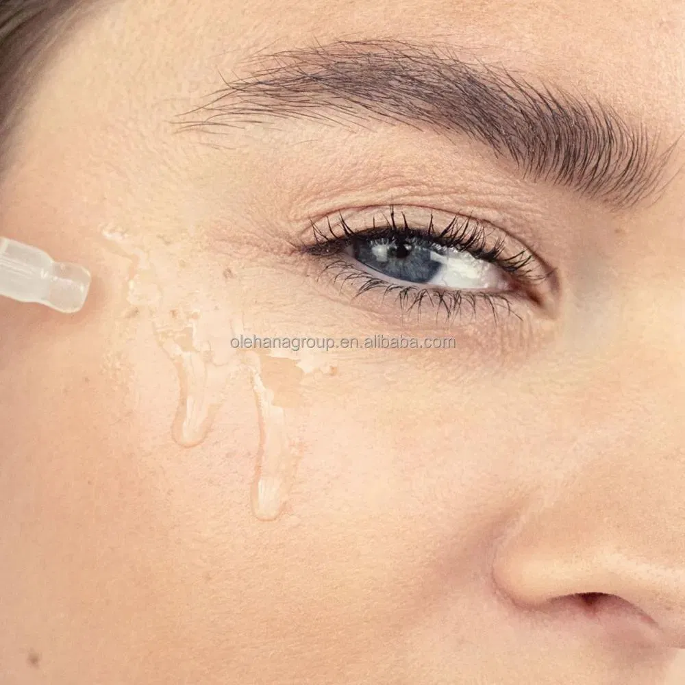 Wholesale OEM Whitening Naturally Repair Exfoliating Moisturizing Organic Facial Niacinamide Hyaluronic Acid Aha Face Serum