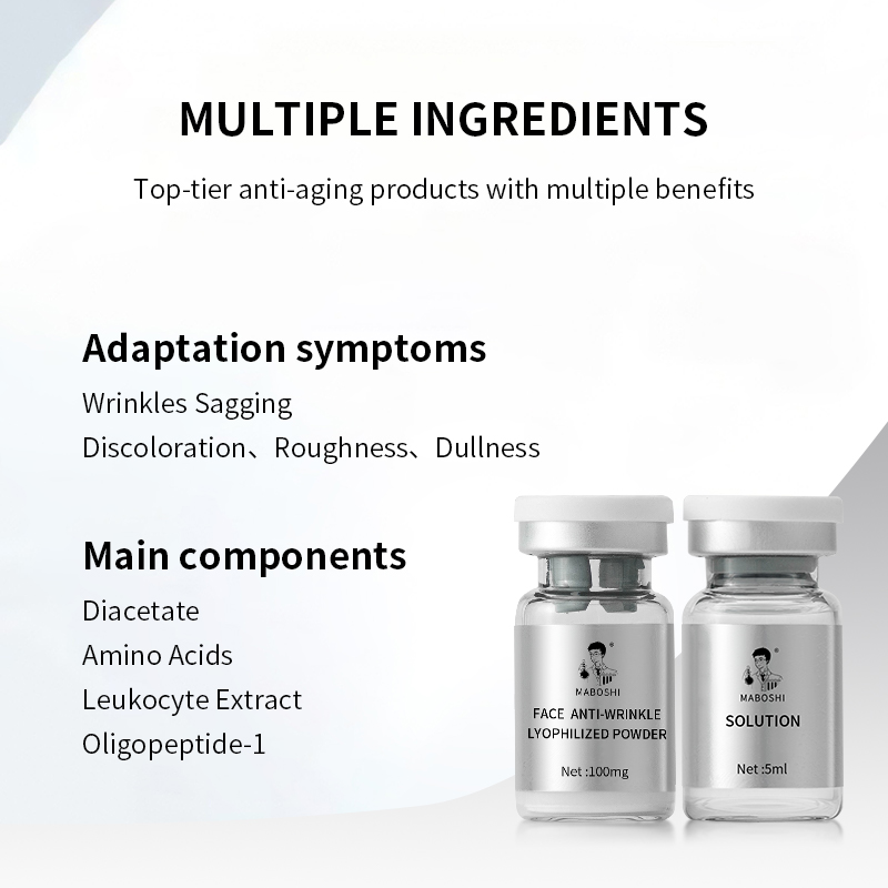 New Exosom Lyophilized Essence Repair Skin Barrier Retinol Niacinamide Even Skin Tone Collagen Brightening Anti-wrinkle Serum