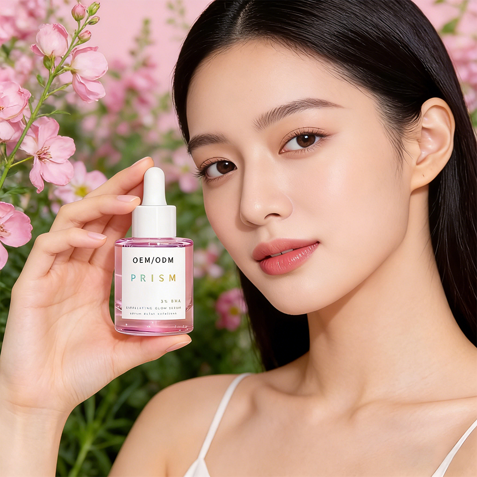 Wholesale Organic Anti-Wrinkle Niacinamide Hydrating Brightening Face Serum with Vitamin C for All Skin Types