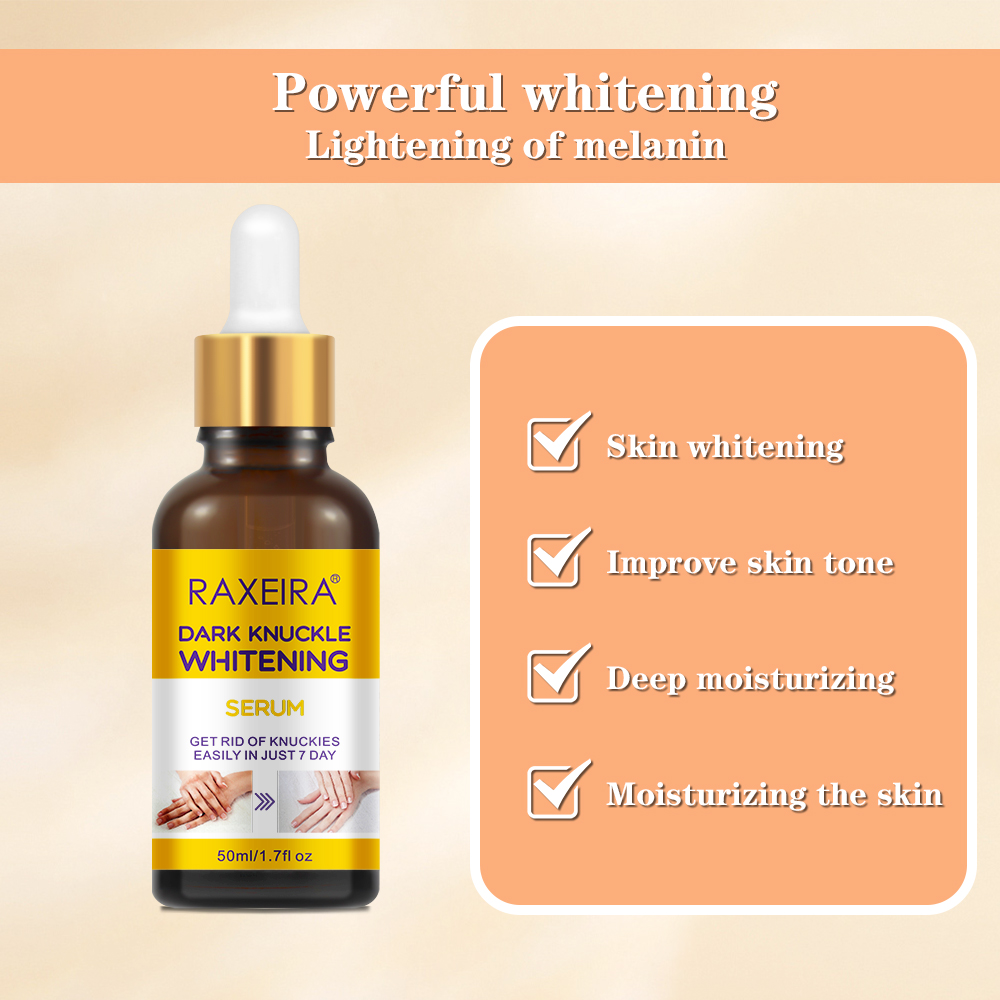OEM/ODM Knuckles Strong Whitening Serum Removal Dark Elbow Finger Bleaching Dark Knuckles Whitening Serum for Skin Lightening