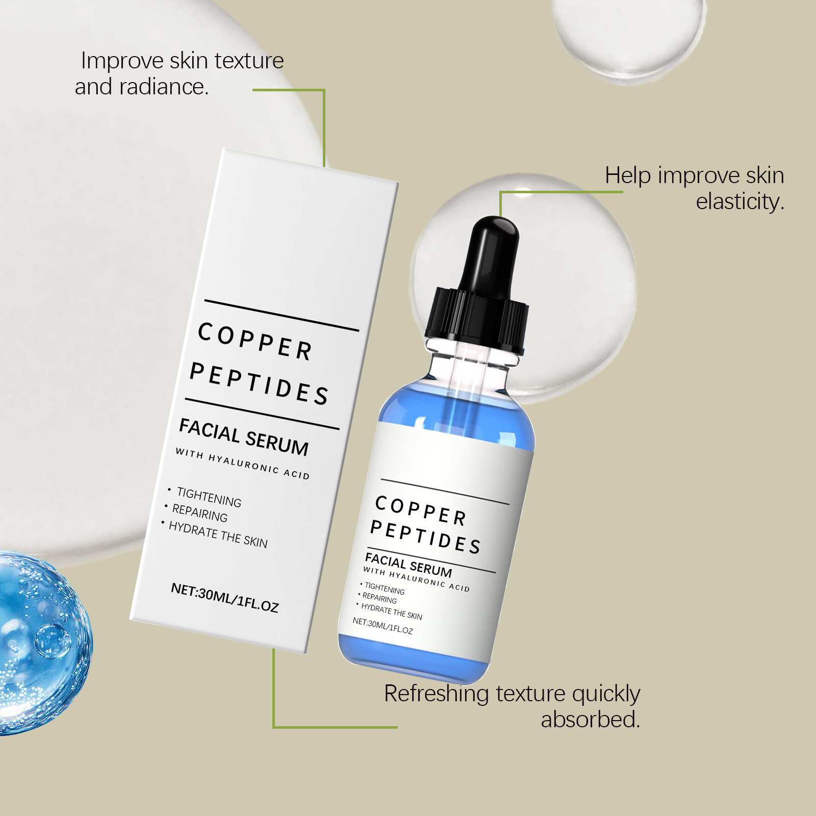 Copper Peptides Serum Detail 1