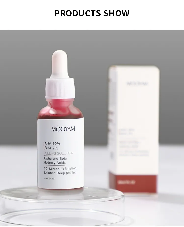 Exfoliating Face Serum Shrink Pores Skin Care Products Hydrating Face Glowing Serum