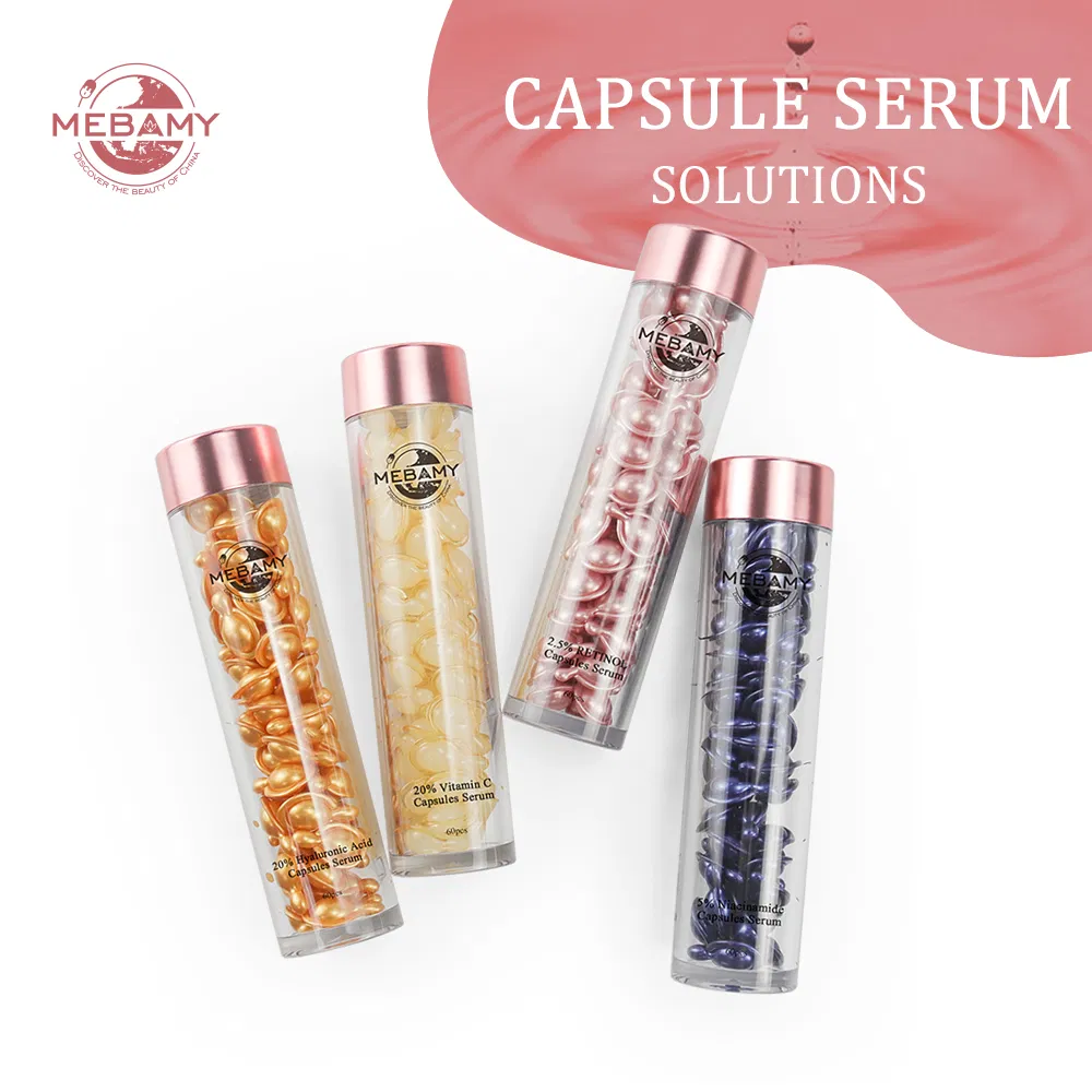 Hyaluronic Acid Vitamin C Nicotinamide Retinol Serum 4PCS Capsule Serum Set