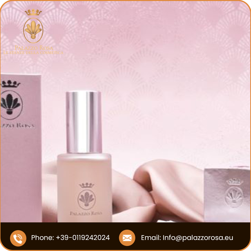 Palazzo Rosa Organic Italian Luxury Collagen Serum Cream Damask Rose 30ml Professional Anti-Aging Firming Moisturizer Body