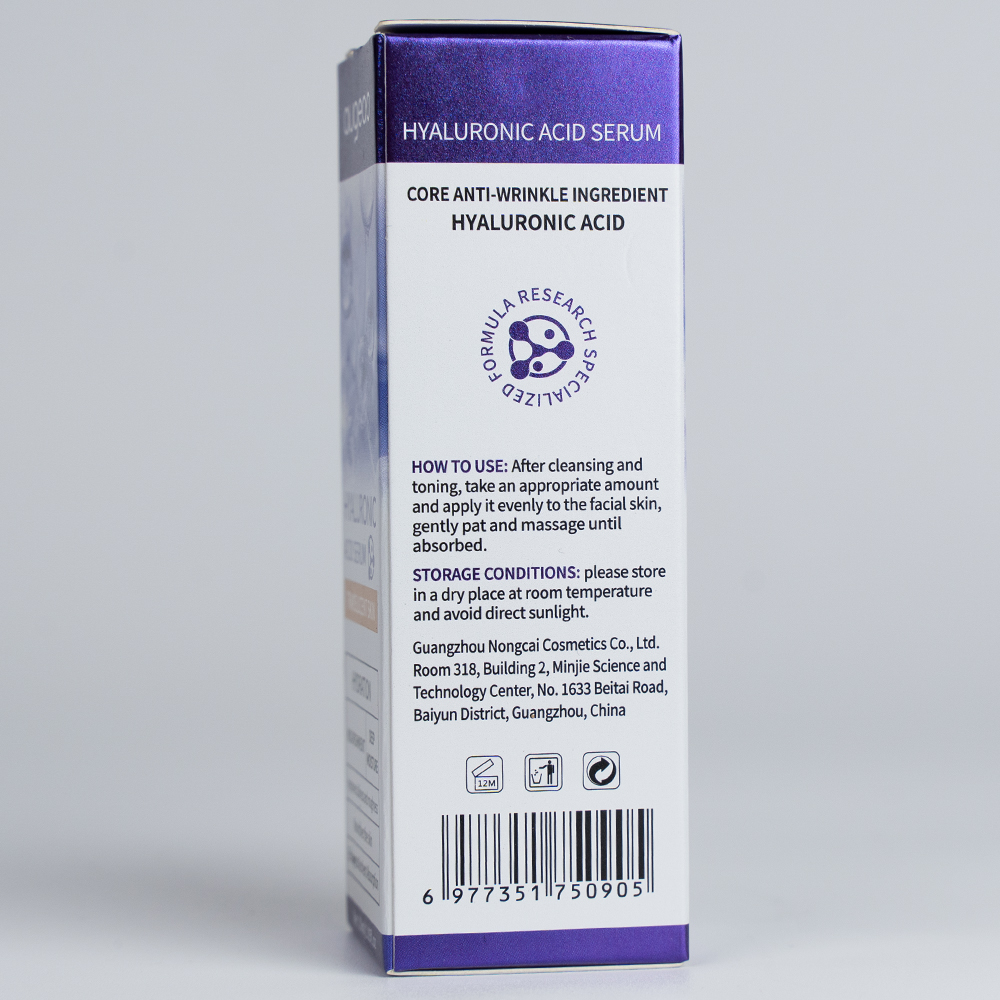 Enhance Nutrient Absorption Repair Skin 30ml Hydrating Hyaluronic Acid Serum