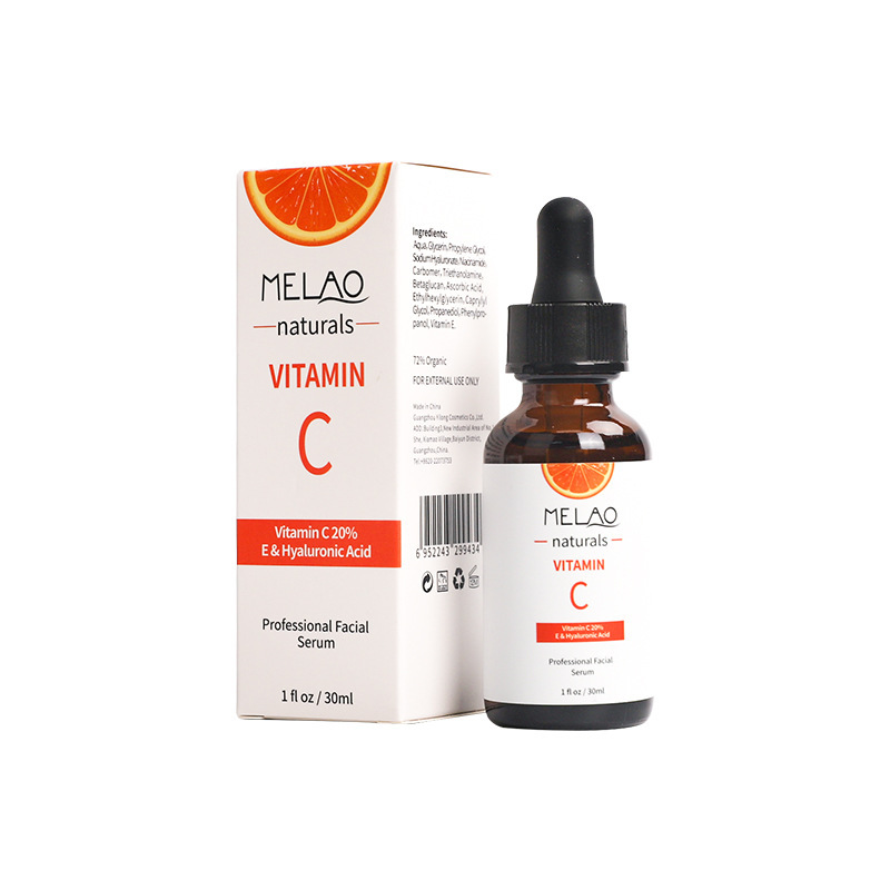 Melao Beauty Hyaluronic Acid Anti Aging Whitening Face Care Cosmetic Korean Skin Care Products Peptides Vitamin c Serum for Face