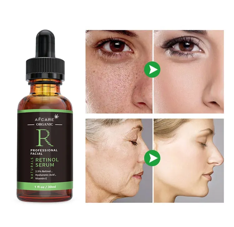 Private Label Anti-Wrinkle Firming Skin Moisturiozing Face Care Retinol Serum