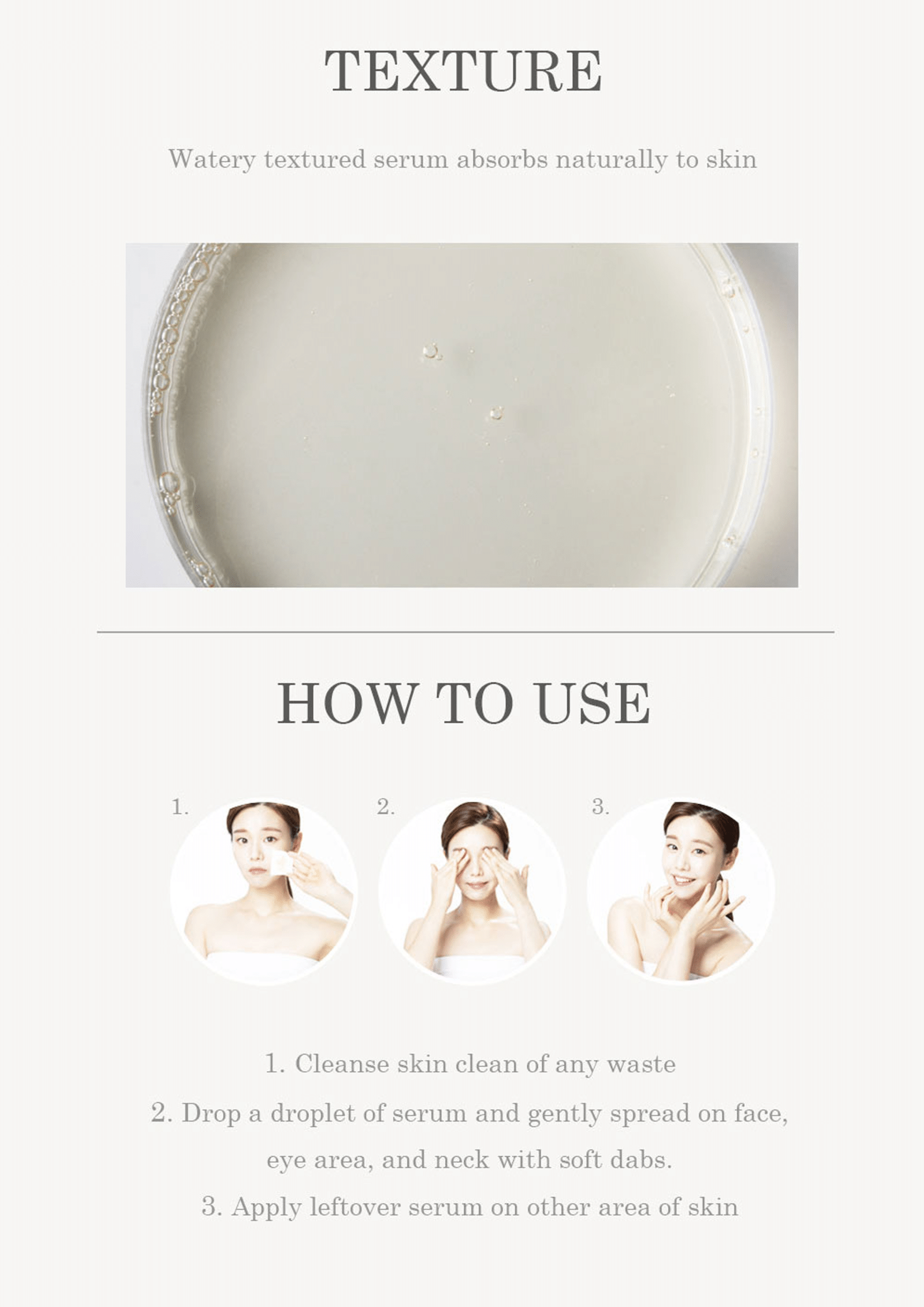 Facial Serum Eterno Ordinary serum Korean cosmetics Vita 100ml Brightening Firming Treatment Beauty