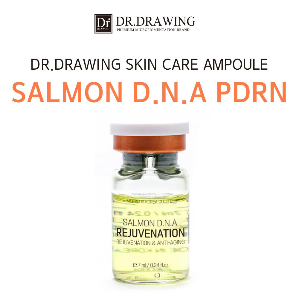 PDRN Brightening Facial Serum Skin Repair Moisturizing Anti-Aging Ampoule for Glowing Skin OEM private label korean