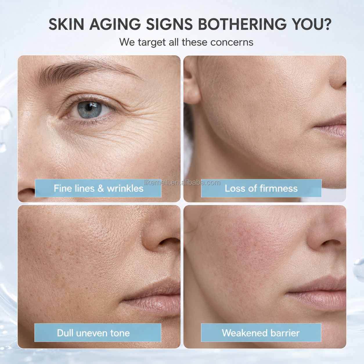 Premium PDRN Peptide Serum Lifting Repair Care Elasticity Support Smooth Texture Hydration Boost Cosmetic Products GHK-Cu Serum