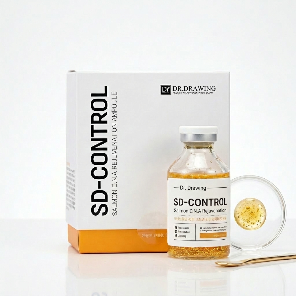 PDRN glass skin brightening Serum Gold Rejuvenation Niacinamide peptide korea skincare serum