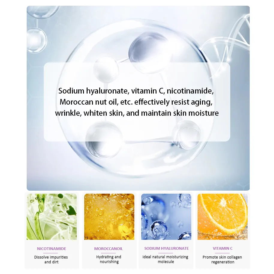 Anti-Aging Hydrating Peptide Serum Oil Skin Care Essence for Face
