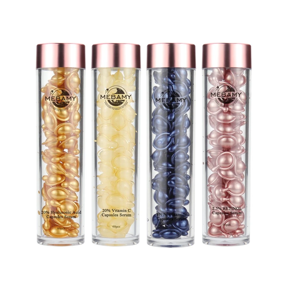 Hyaluronic Acid Vitamin C Nicotinamide Retinol Serum 4PCS Capsule Serum Set
