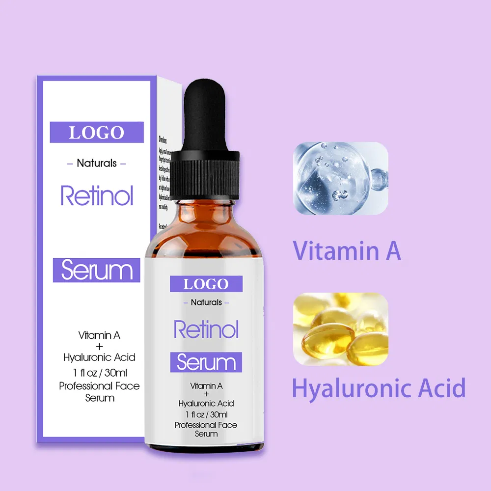 Private Label 30 Ml Face Care Night Serum Anti Aging Retinol Serum