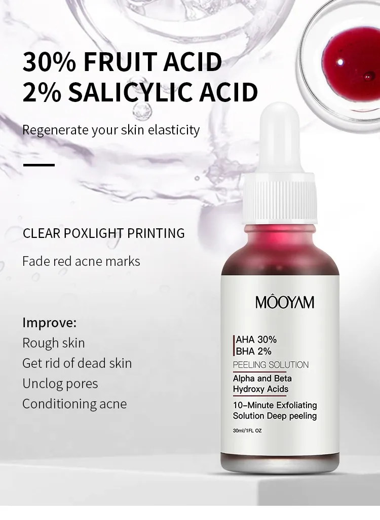 Exfoliating Face Serum Shrink Pores Skin Care Products Hydrating Face Glowing Serum
