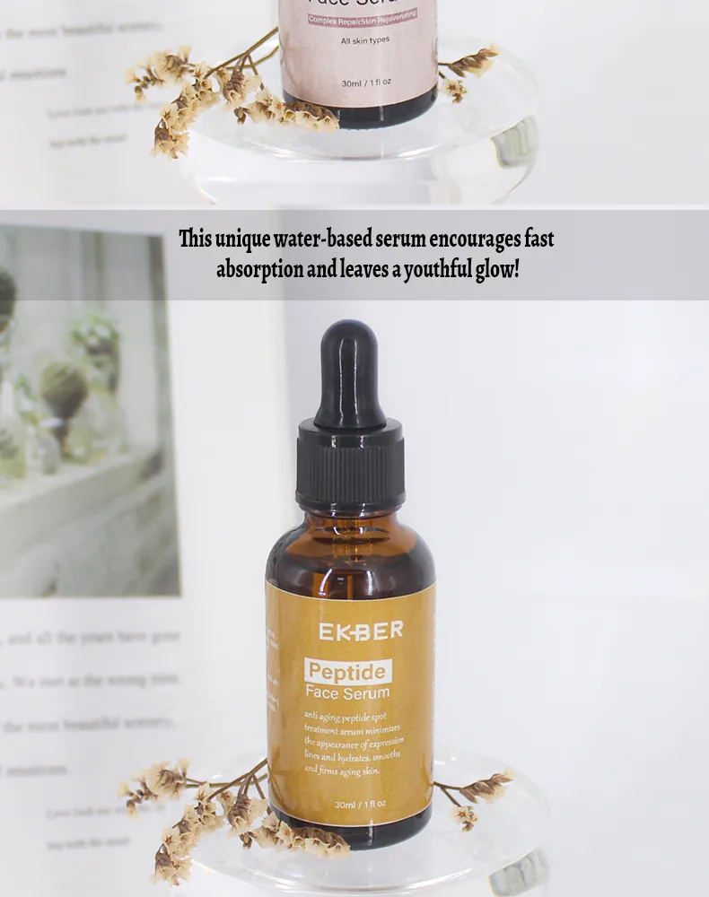 Private Label Retinol Face Serum Peptide Bifida Collagen Anti Aging Balance Skin Face Serum Wholesale