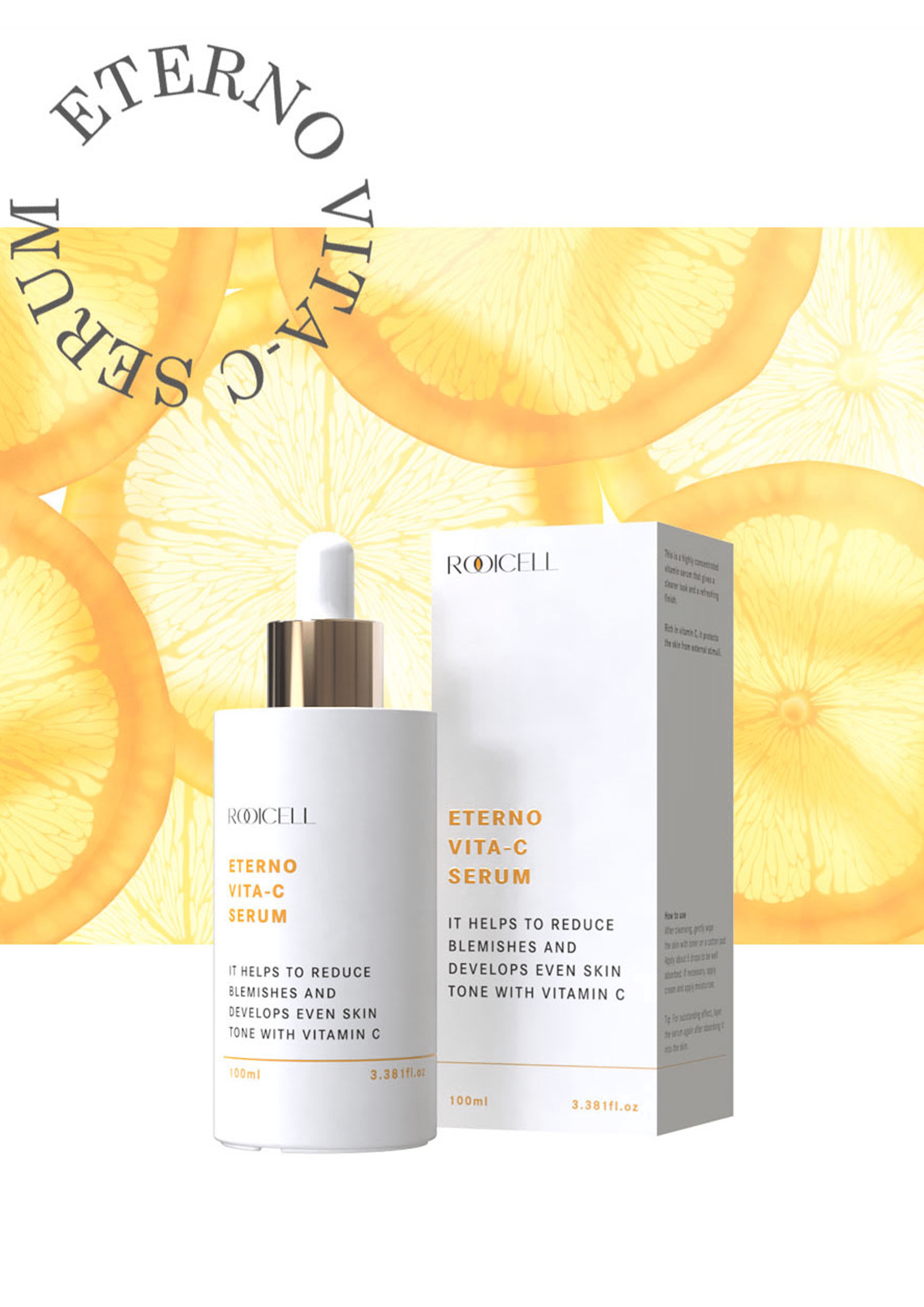 Facial Serum Eterno Ordinary serum Korean cosmetics Vita 100ml Brightening Firming Treatment Beauty