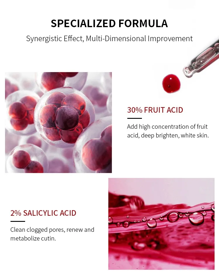 Exfoliating Face Serum Shrink Pores Skin Care Products Hydrating Face Glowing Serum