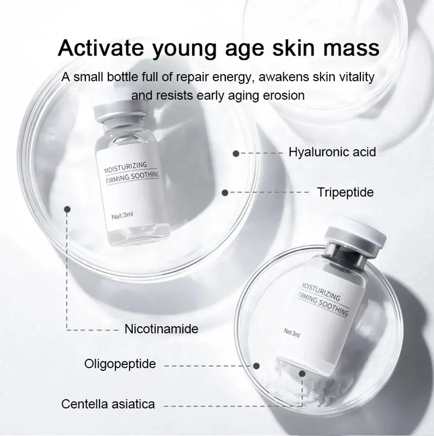 OEM Factory Sales Face Care Cosmetic Hyaluronic Acid Moisturizing Hydrating Serum