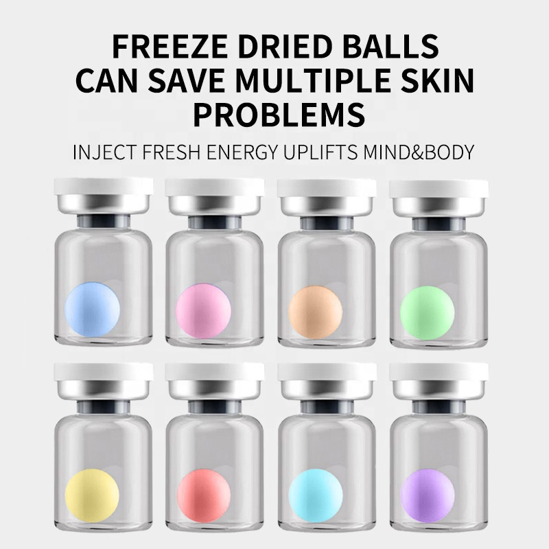 Freeze Dried Collagen Ball Moisturizing Tightening Anti Oxidation Beauty Serum Balls