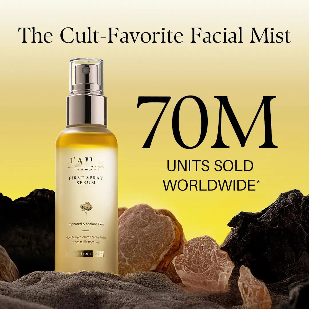 Italian White Truffle First Spray Serum, Vegan Skincare, Hydrating Facial Mist for Dry and Sensitive Skin, Glow Mist, Surfactant Free, Multifunctional Spray