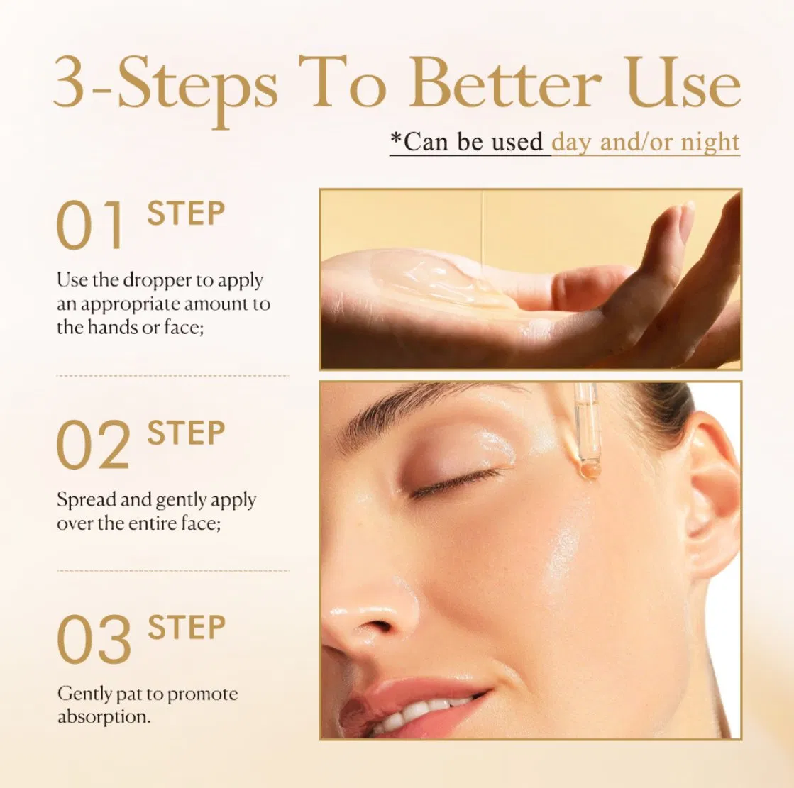 Calming Serum Green Tea Serum Moisturizing Sensitive UV Irritated Skin Daily Korean Skin Care Centella Asiatica Tone Brightening Anti-Aging Facial Serum