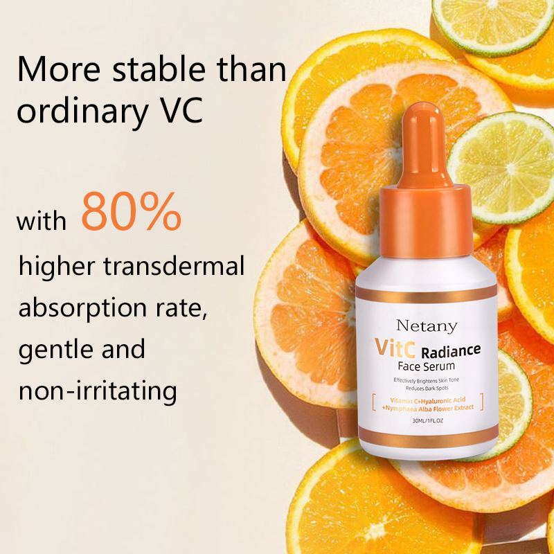 Vitamin C Face Serum Hydrating &amp; Moisturizing Skin Care for Radiant Complexion Anti-Aging Formula Suitable for All Skin Types