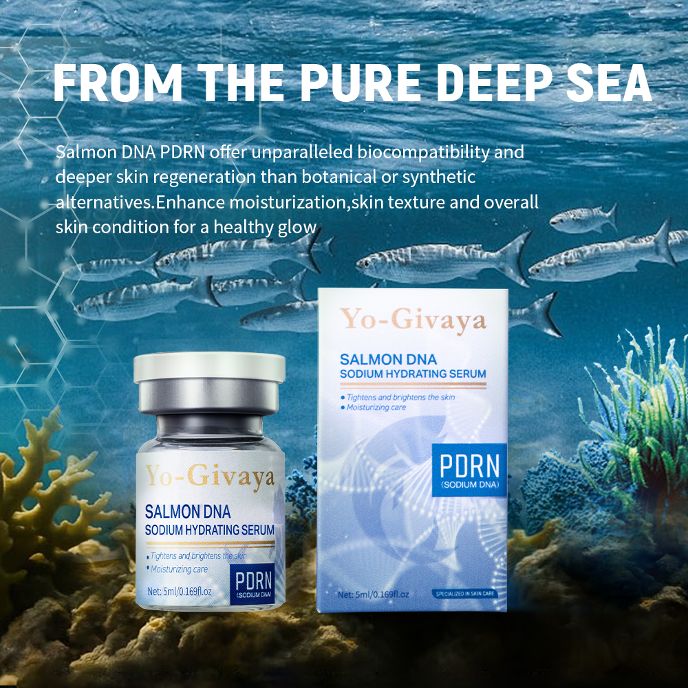Real PDRN Salmon DNA Serum Customized Home SPA Care Package Anti-Aging Wrinkle Repair Niacinamide Whitening Feature for Face Use