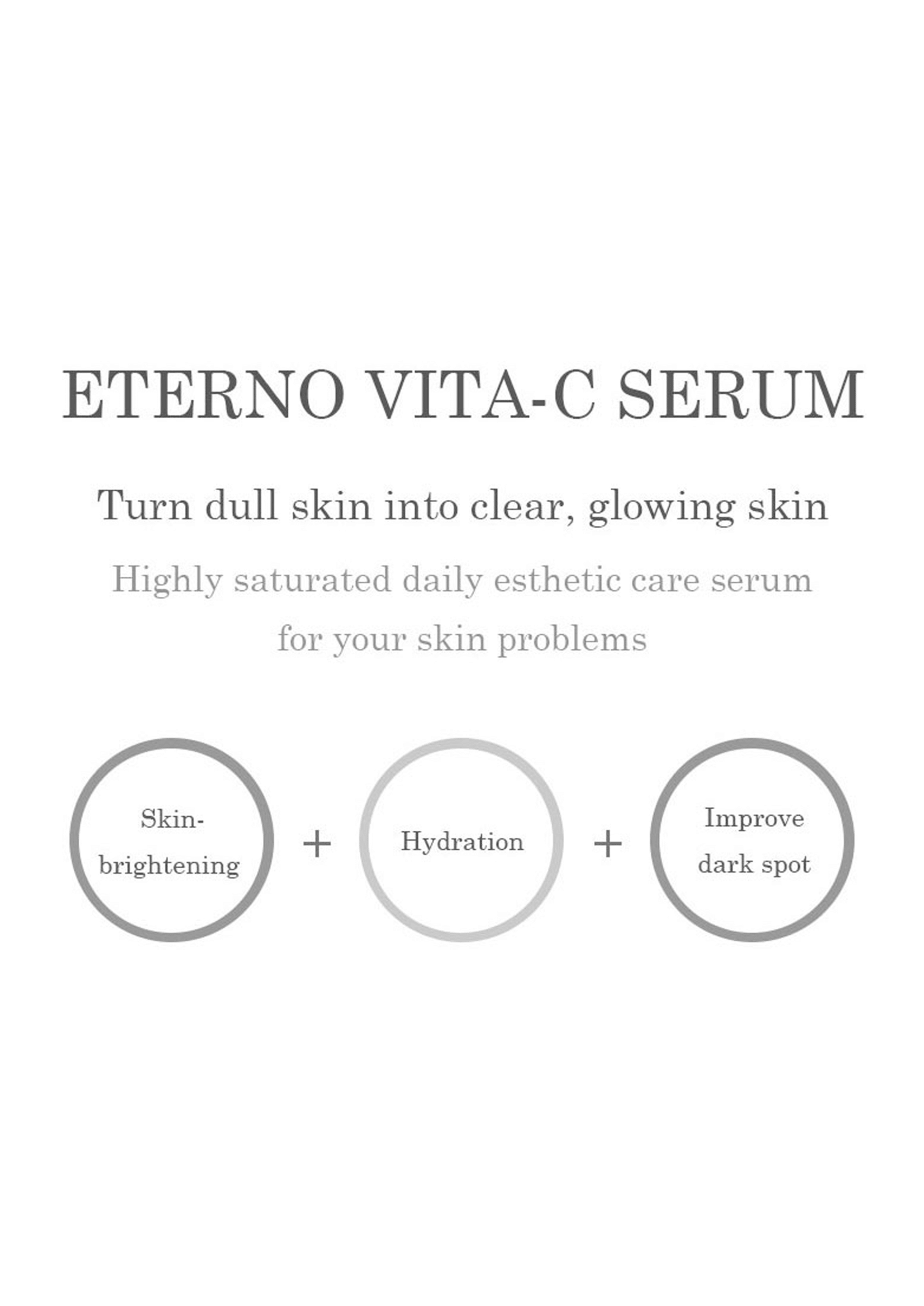 Facial Serum Eterno Ordinary serum Korean cosmetics Vita 100ml Brightening Firming Treatment Beauty