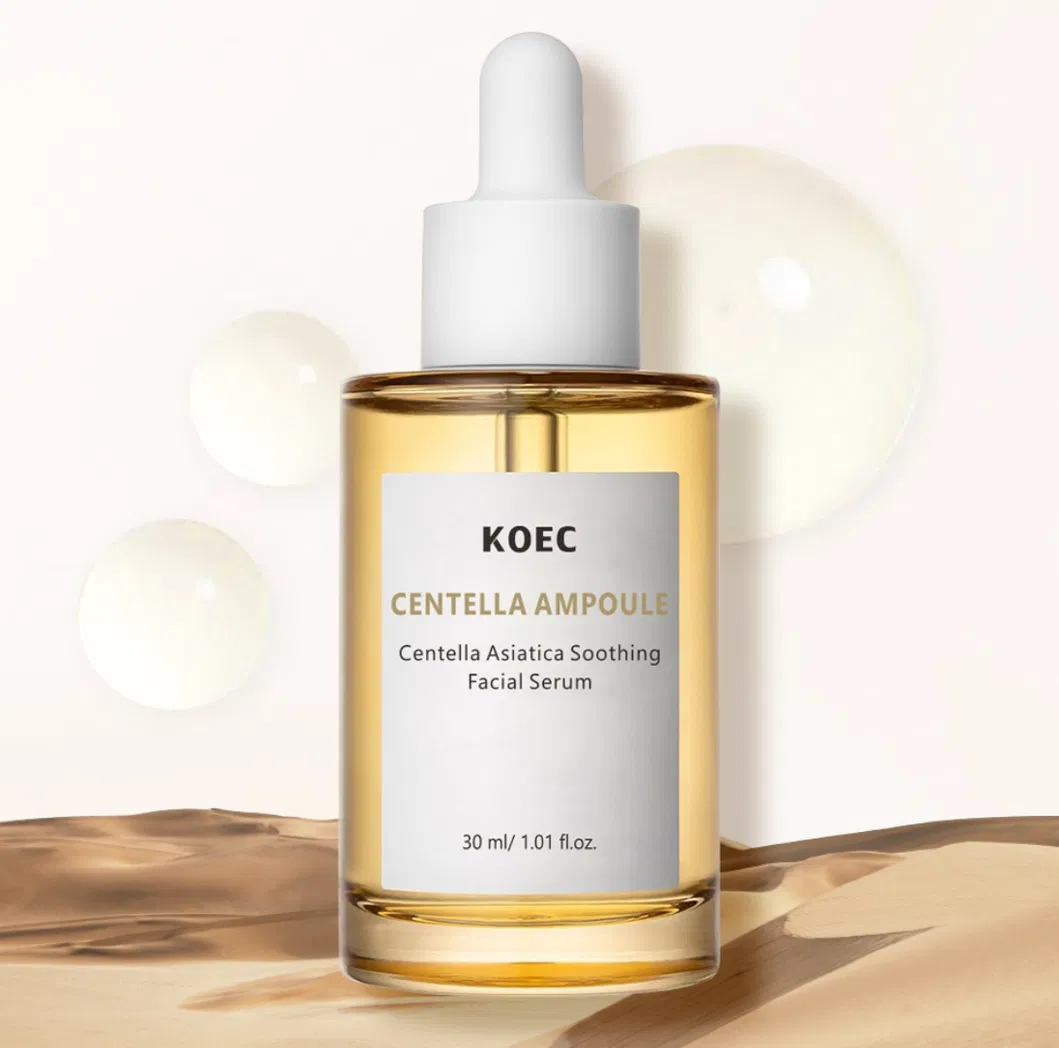 Calming Serum Green Tea Serum Moisturizing Sensitive UV Irritated Skin Daily Korean Skin Care Centella Asiatica Tone Brightening Anti-Aging Facial Serum