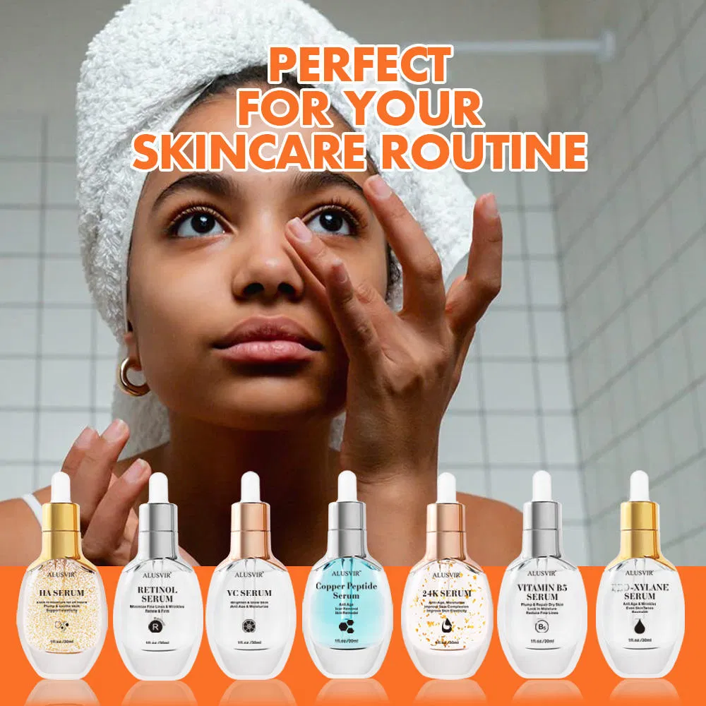 Vitamin C Retinol Hyaluronic Acid Vitamin B5 Anti-Aging Face Serum Skin Repair