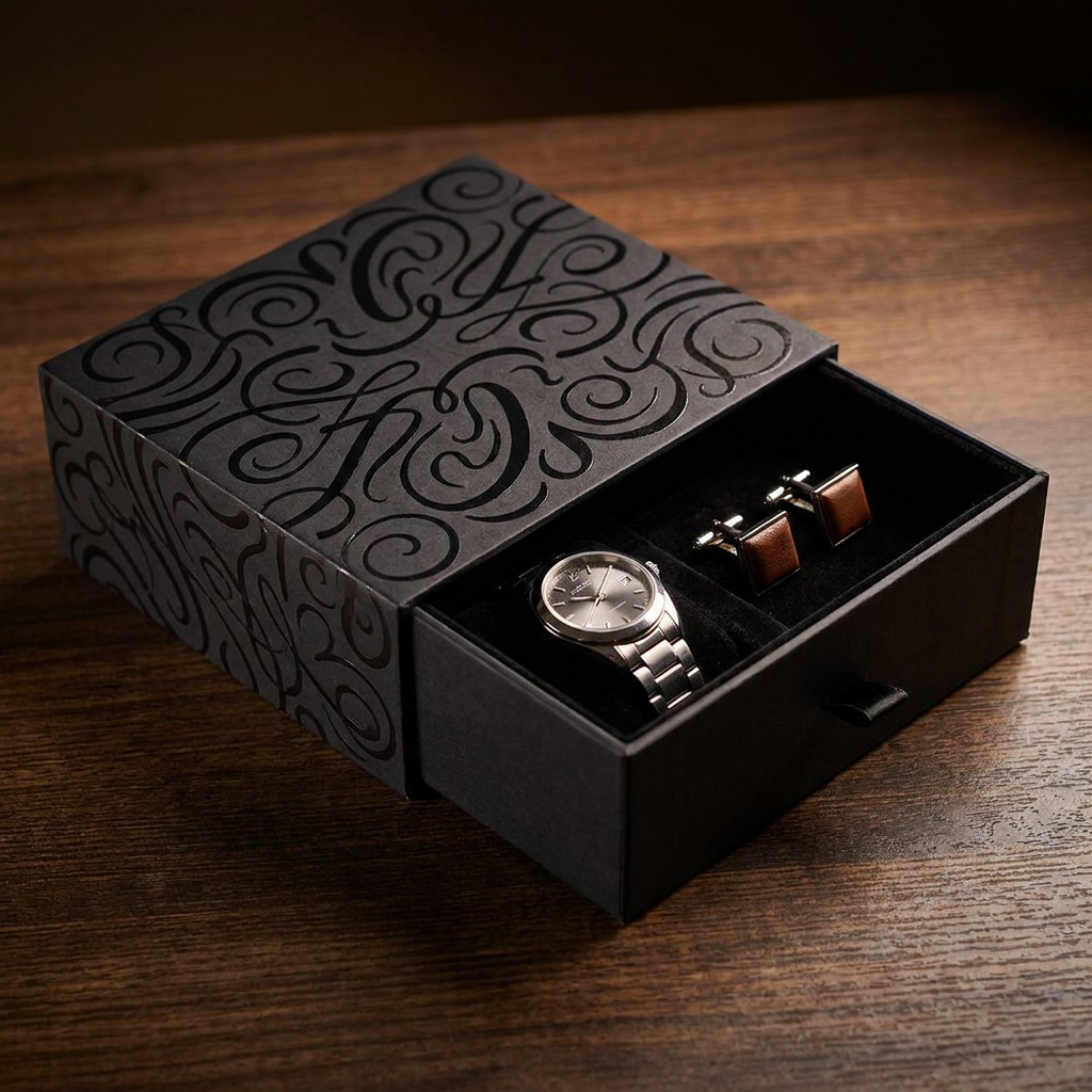 Slide drawer gift boxes