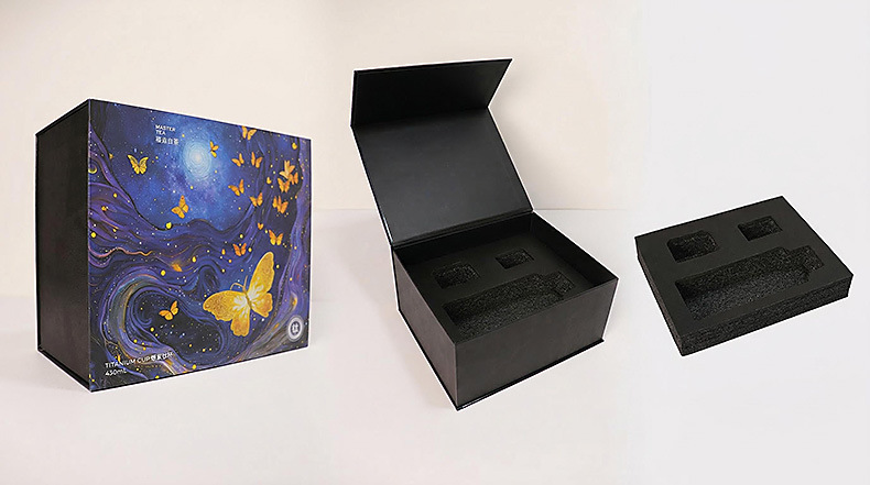 Customized Gift Box Corrugated White Cardboard Foldable Paper Box Color Packaging Customization LH009 Offset Printing