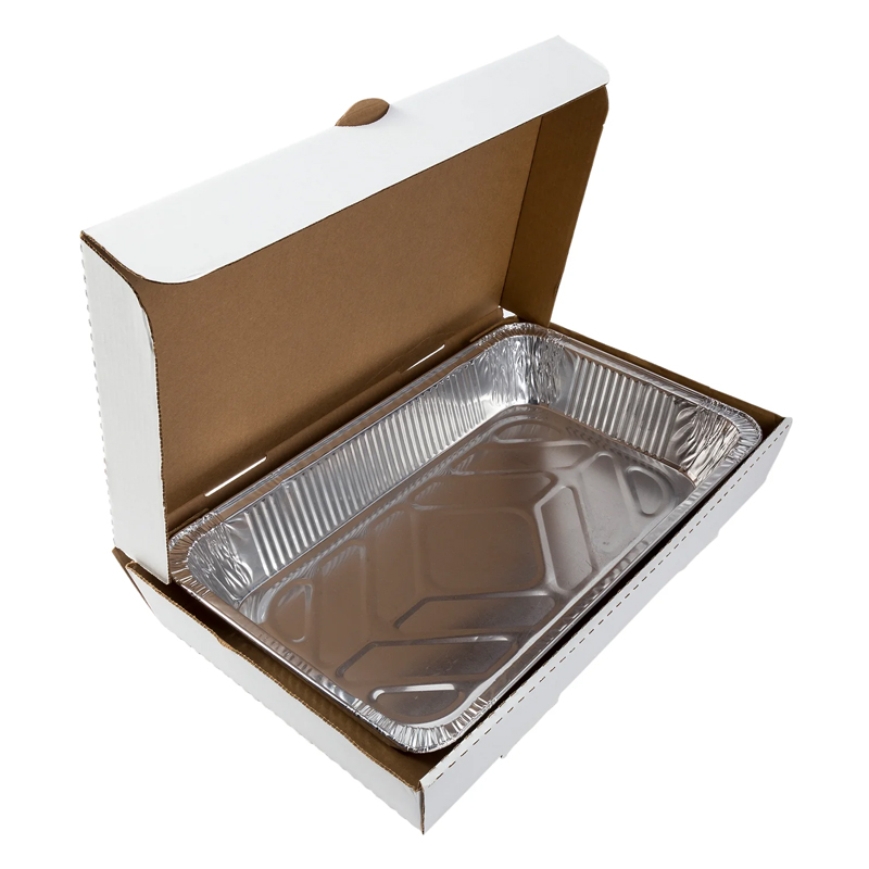 Custom Triple Dessert Platter Food Catering Box Party Tacos Kraft Paper Candy Cake Sandwich Packaging Box Rigid Boxes