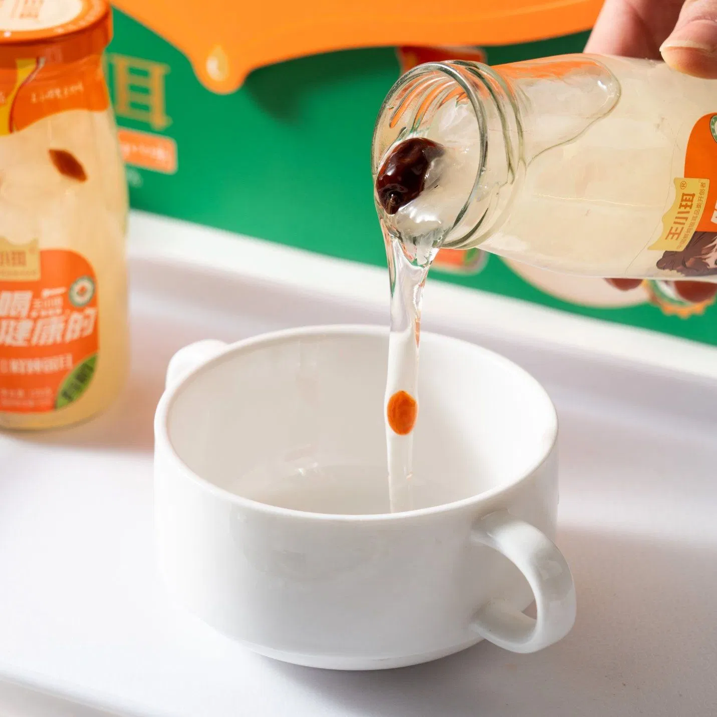 Organic Instant Drink White Fungus Souvenir Corporate Promotional Gift Box