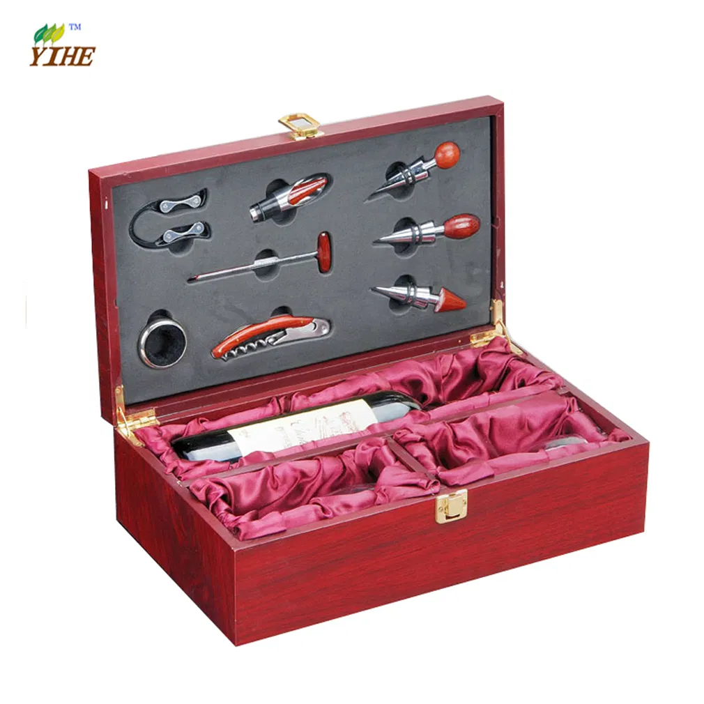Luxurious Customizable Wooden Wine Gift Box