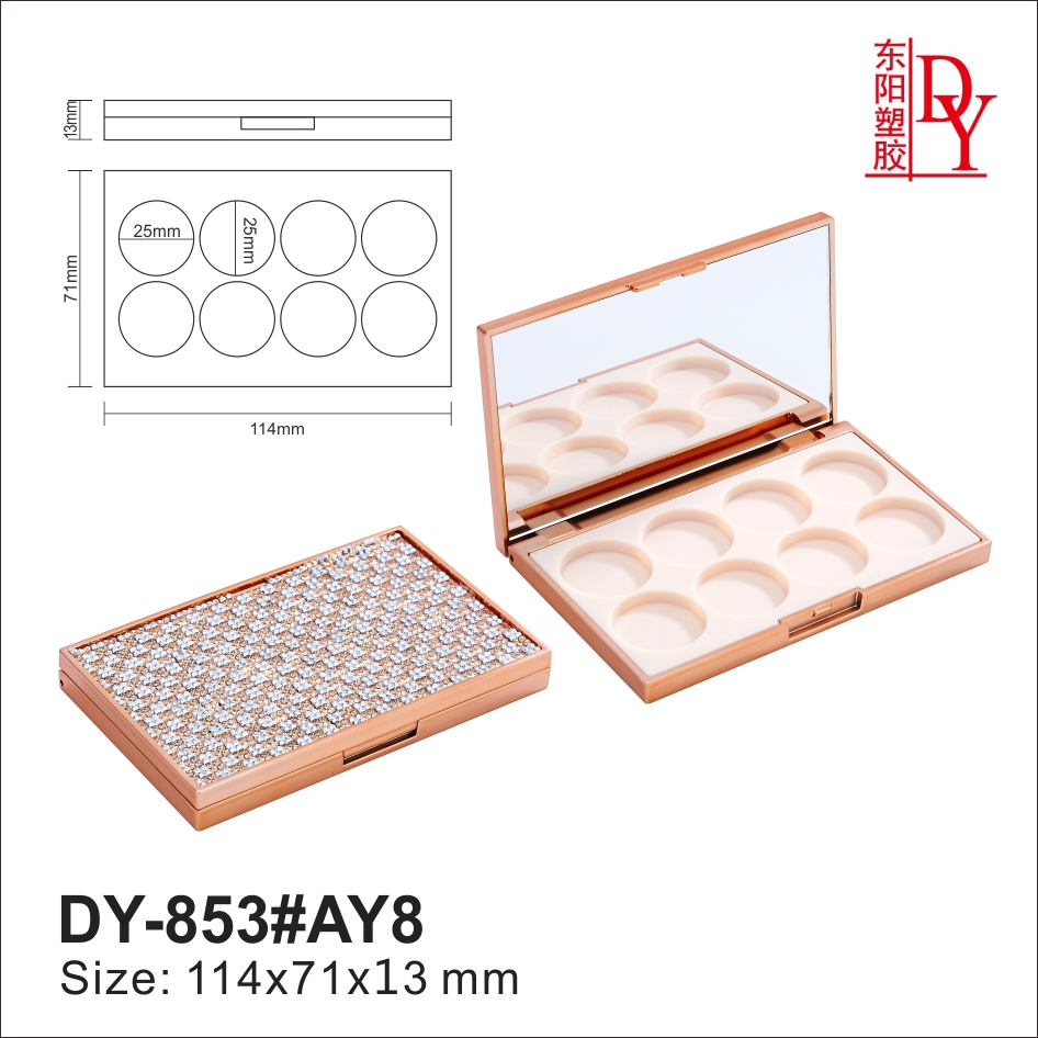 Transparent Empty Eyelash Lip Gloss squeeze Tube with Wand