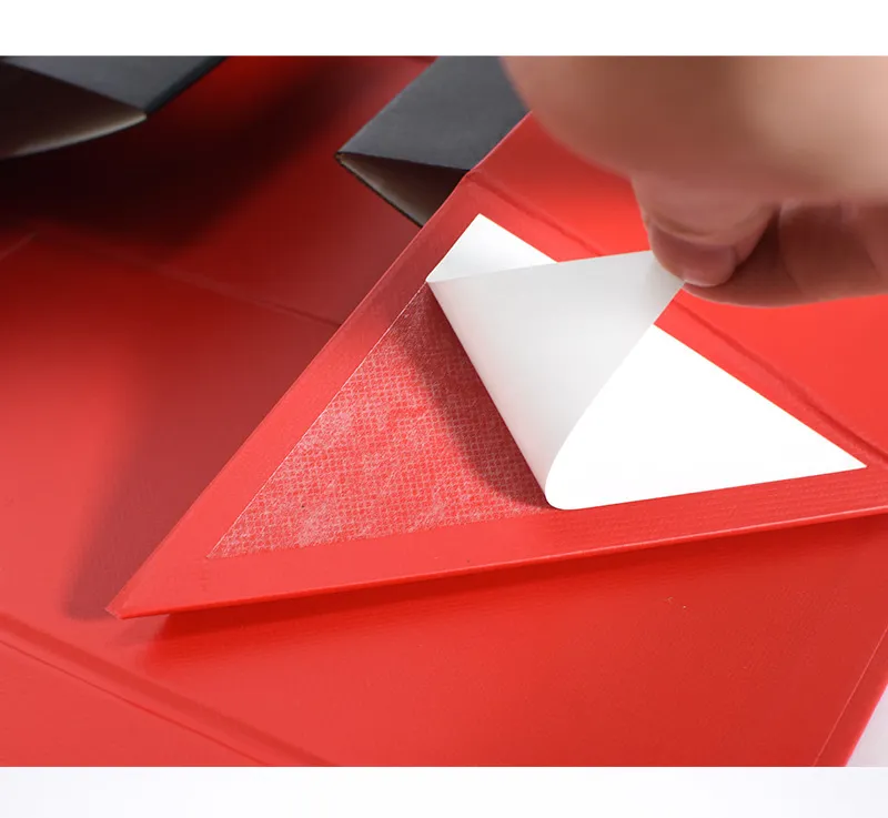 Red Wine Universal Gift Box Packaging Box, One-Piece Folding Box, Hand-Held Box