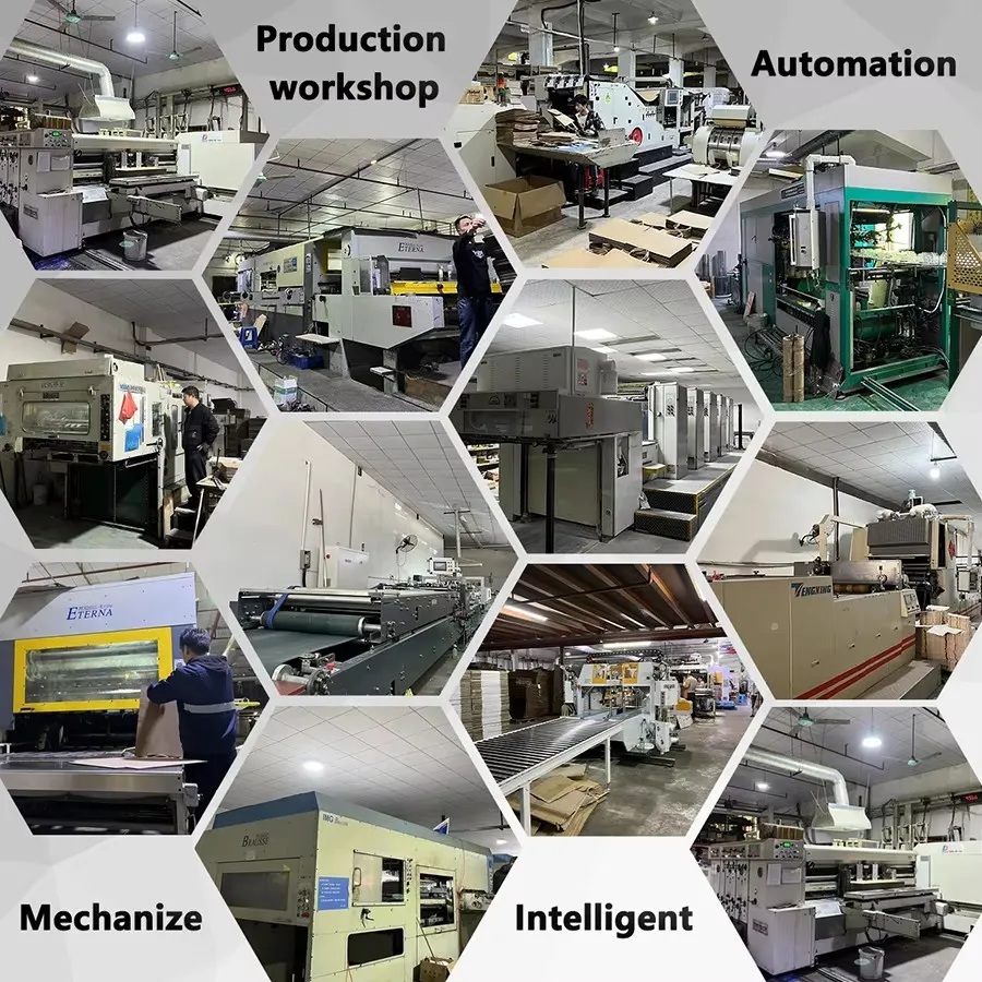 Advanced automatic packaging machines display