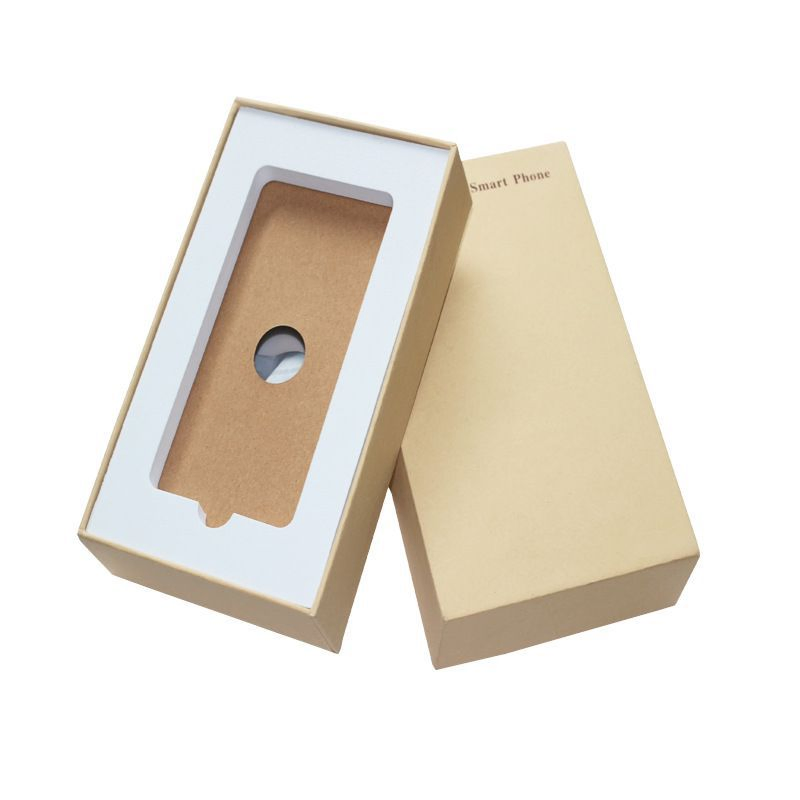 Luxury Factory Custom Cell Phone Packing Paper Boxes Cardboard Black Retail Mobile Phone Cover Mobile Phone Case Packaging Box