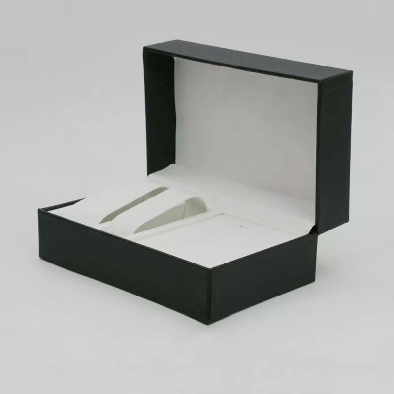 Wholesale Five-Piece Set PU Leather Watch Jewelry Box Velvet Paper Storage Bracelet Necklace Ring Accessories Gift Packaging