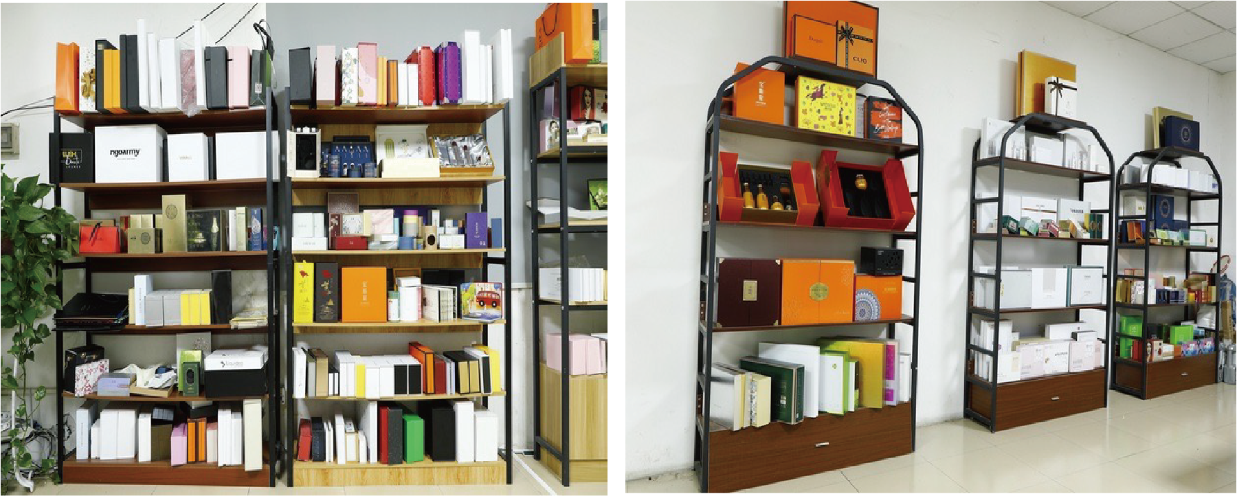 Sample room showcase