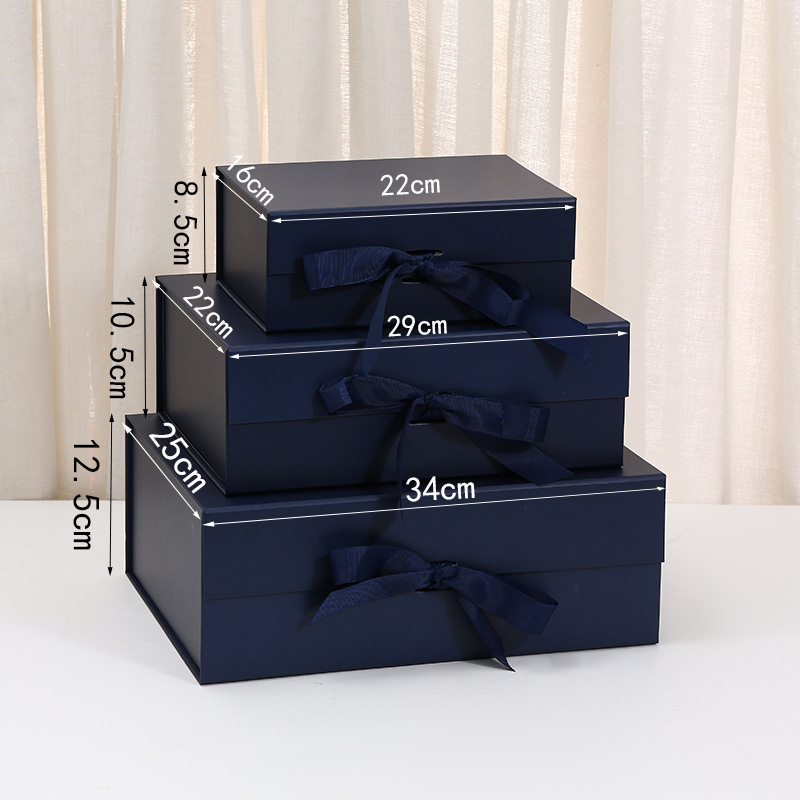 Luxury Eco-friendly Assorted Paperboard Gift Boxes Foldable Recyclable Wholesale Packaging