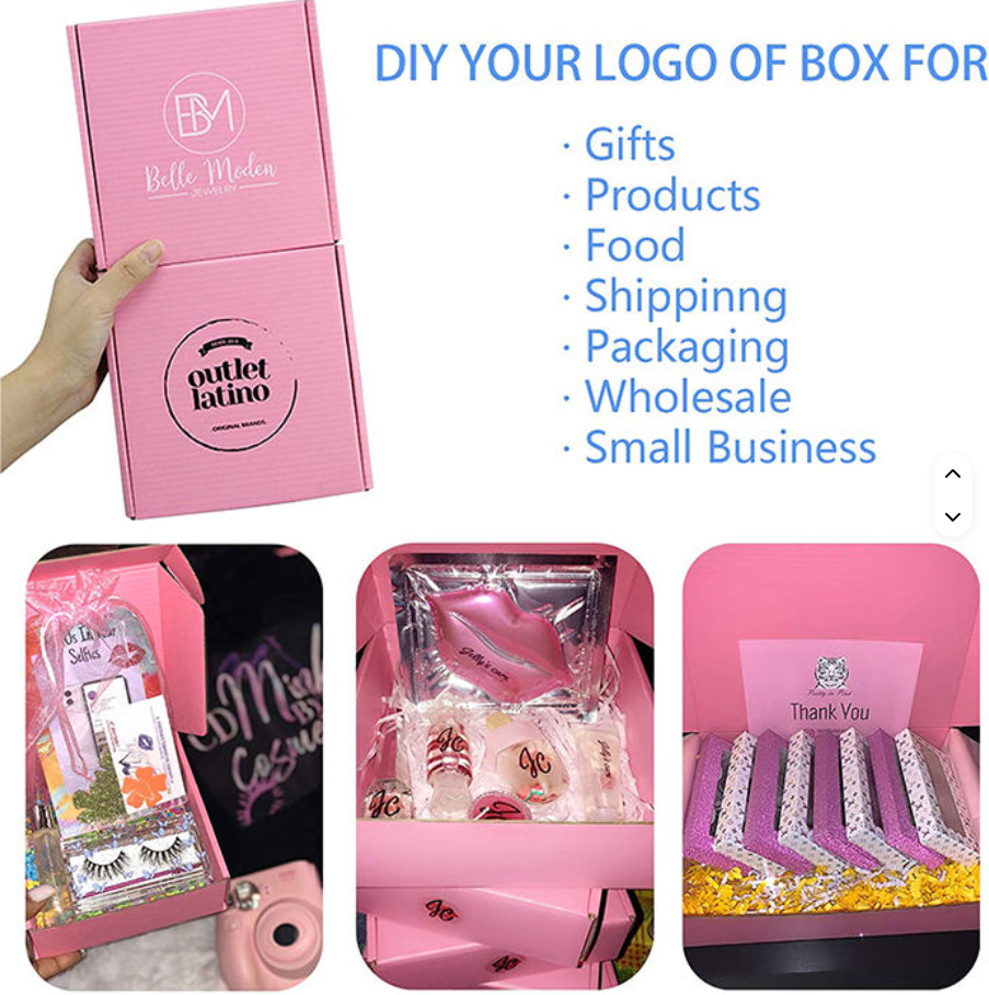 Customized logo Corrugated Boxes Gift Shipping Boxes Custom logo Packaging Paper Cardboard Box