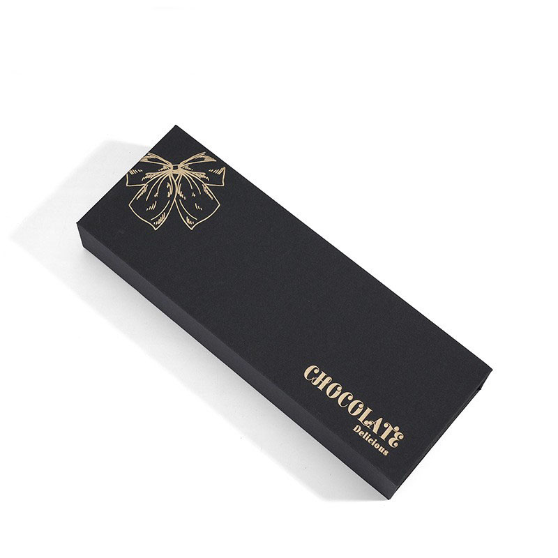 Custom Hot Stamping Logo Gift Packaging Magnetic Lid Paper Boxes Recyclable Luxury Elegant Chocolate Box With 12 Dividers